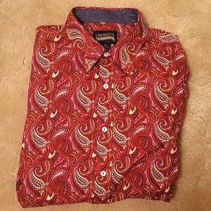 Daniel Cremieux mens Paisley long sleeve shirt